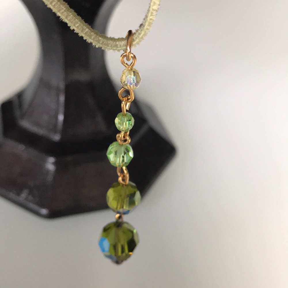 Swarovski Green Necklace